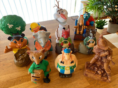 Spardosen Figuren  Sammlung ! 60er Jahre !