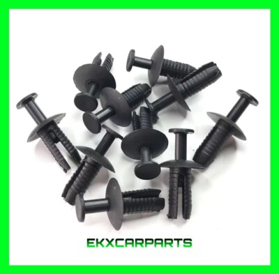 10x Set Clips Spreitzniet Klammer Kotflügel Seitenschweller für Smart 451 #R2D