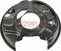 Metzger 6115101 Spritzblech, Bremsscheibe FüR MERCEDES-BENZ