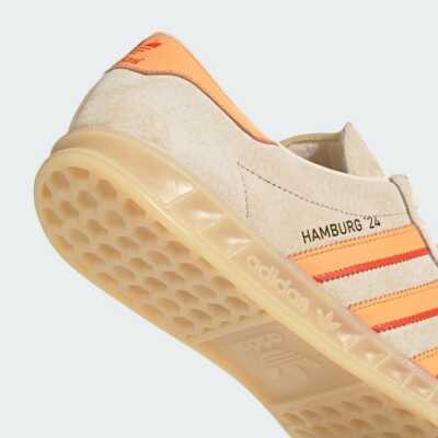 IG2109 adidas Originals Hamburg 24 Crystal Sand Hazy Orange