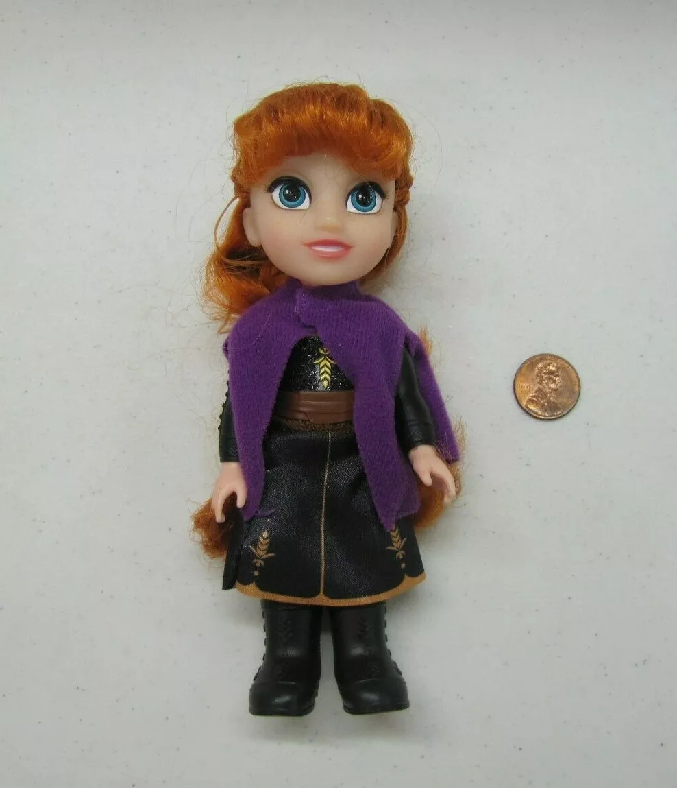 Disney Princess Petite ANNA Adventure Doll 6 Frozen II Jakks Pacific Red Hair