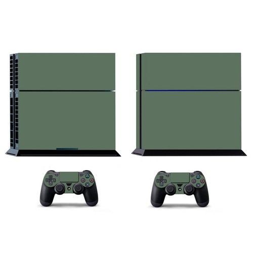 10 Pure Clean Solid Skin Sticker for Sony PS4 Game 4 & 2 controller skins - Picture 18 of 21