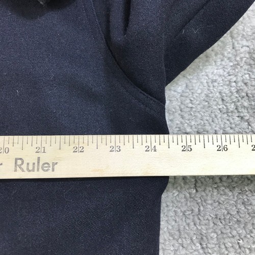 Abercrombie & Fitch Jacket Mens Medium Vintage Blue Wool Bomber Quilted Liner 90 - Picture 13 of 18