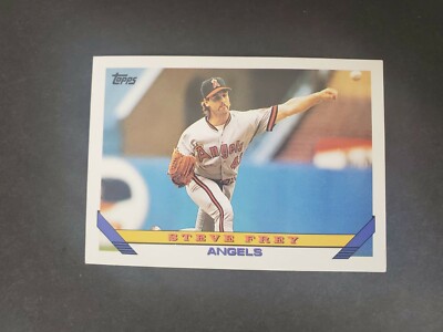 Steve Frey P Los Angeles Angels #728 Topps 1993 | eBay