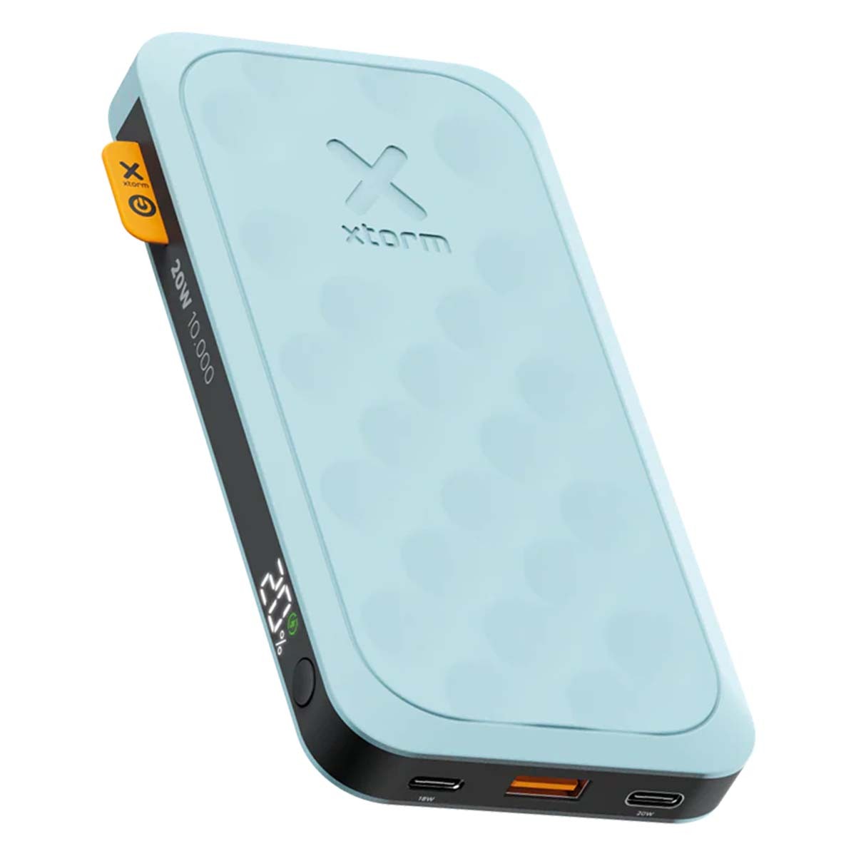 Batterie externe 10000mAh Xtorm 20W USB-C de secours pour smartphone bleu