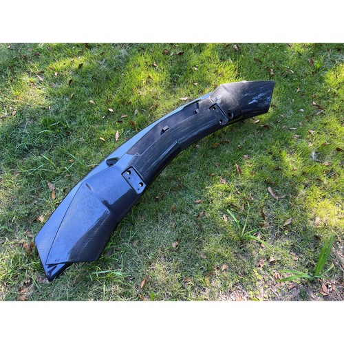Lamborghini Aventador Carbon Fiber Trunk Rear Wing Spoiler Black - Picture 6 of 15