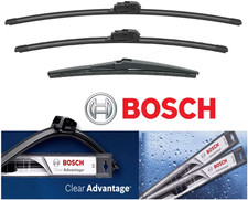 Bosch Clear Advantage Wiper Blade Set of 3 For 2011 - 2025 Dodge Durango