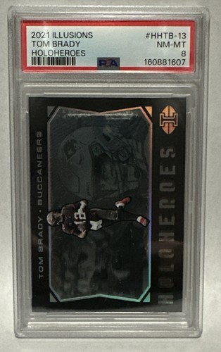 2021 Panini Illusions Tom Brady # HHTB-13 Tom Brady Holoheroes