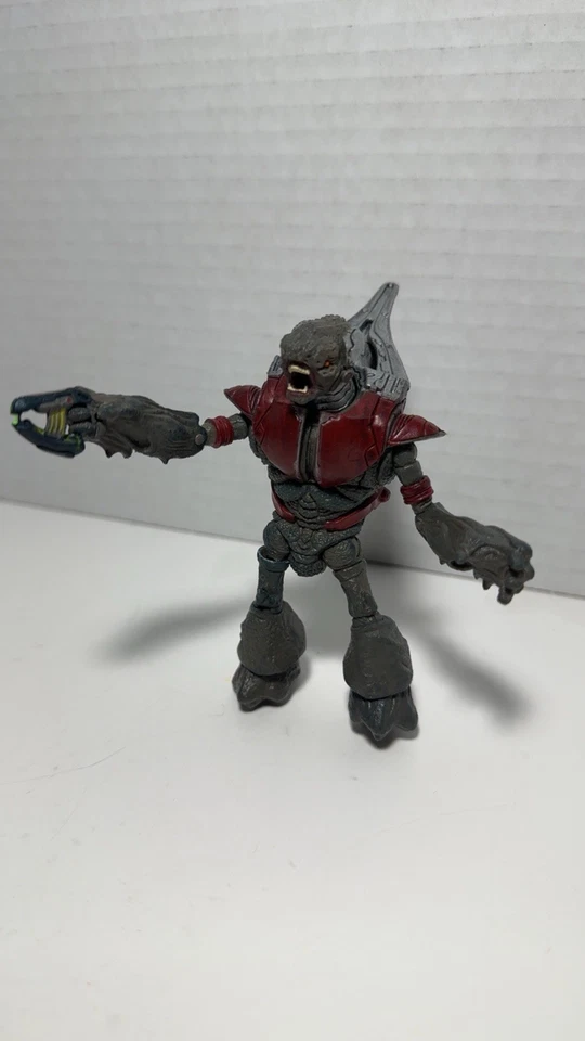 Figura Halo 3 Red Grunt Medal Edition Serie 6 2009 McFarlane incompleta Foto 2 de 4