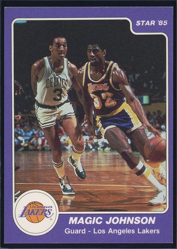 Magic Johnson #172 1984 Star card