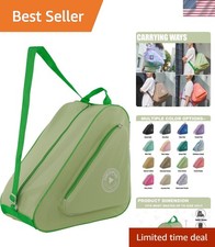 Waterproof Skate Bag for Ice, Inline Roller Skates - 20L Capacity