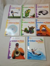 Lot 8 Pearson Interactive Science Middle School Worktexts Workbook Set New