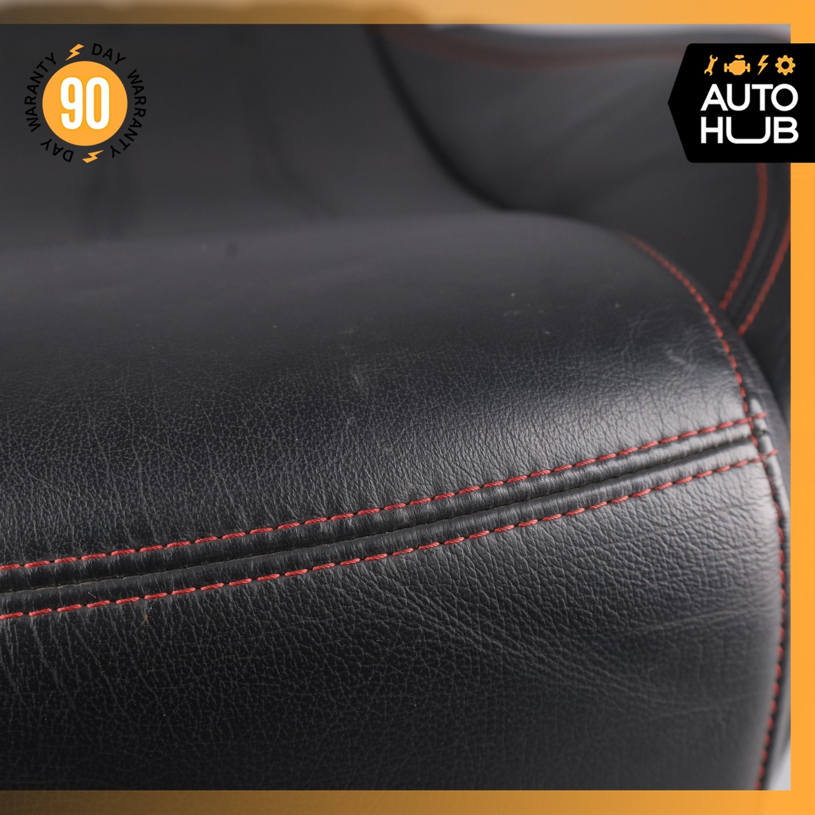 08-12 Maserati GranTurismo M145 Front Left Lower Bottom Seat Cushion Black OEM