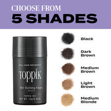 Toppik Hair Building Fibres Full Hair Instantly Keratin 12g