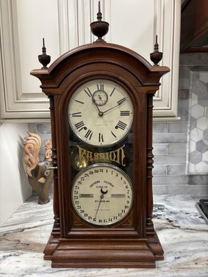 Antique Seth Thomas/Southern Calendar Clock Co- Fashion No.4 Model
