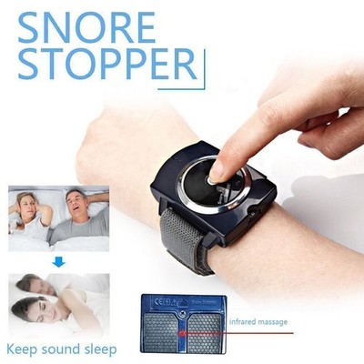 Schnarchstopper Armband Anti Schnarch Schnarchen Elektrische Impulse Snore  P6Z8