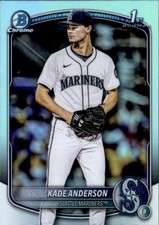 2025 Bowman Draft #BDC-3 Kade Anderson Chrome Refractor