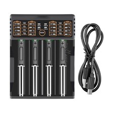 Lii 4024 Battery Charging Featuring Double Power Supply Mode with LCD For 18650