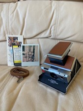 Polaroid sx-70 Alpha 1 instant camera-film flash tested-Great-Ships Same Day
