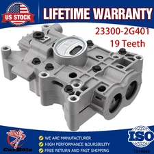 Engine Balance Shaft Oil Pump 19 Teeth For Hyundai Santa Tucson Kia Sorento 2.4L
