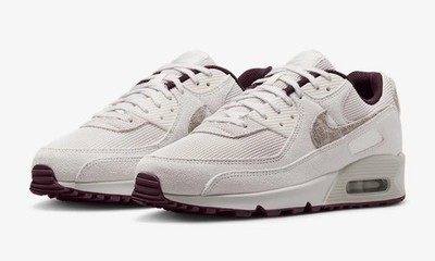 Nike Air Max 90 PRM Phantom Burgundy Crush Sneaker Schuhe 48.5 49.5 HQ1712-001