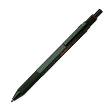 Image of Rotring 600 3in1 Multifunction Pen Black White Silver Green Blue