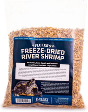 Fluker's Freeze Dried River Shrimp High Protein Reptile Food 1 Lb