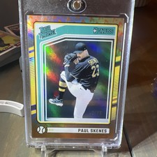 2024 Panini Donruss - Rated Prospects Paul Skenes #131 On Fire /75 RC 🔥🔥🔥🔥