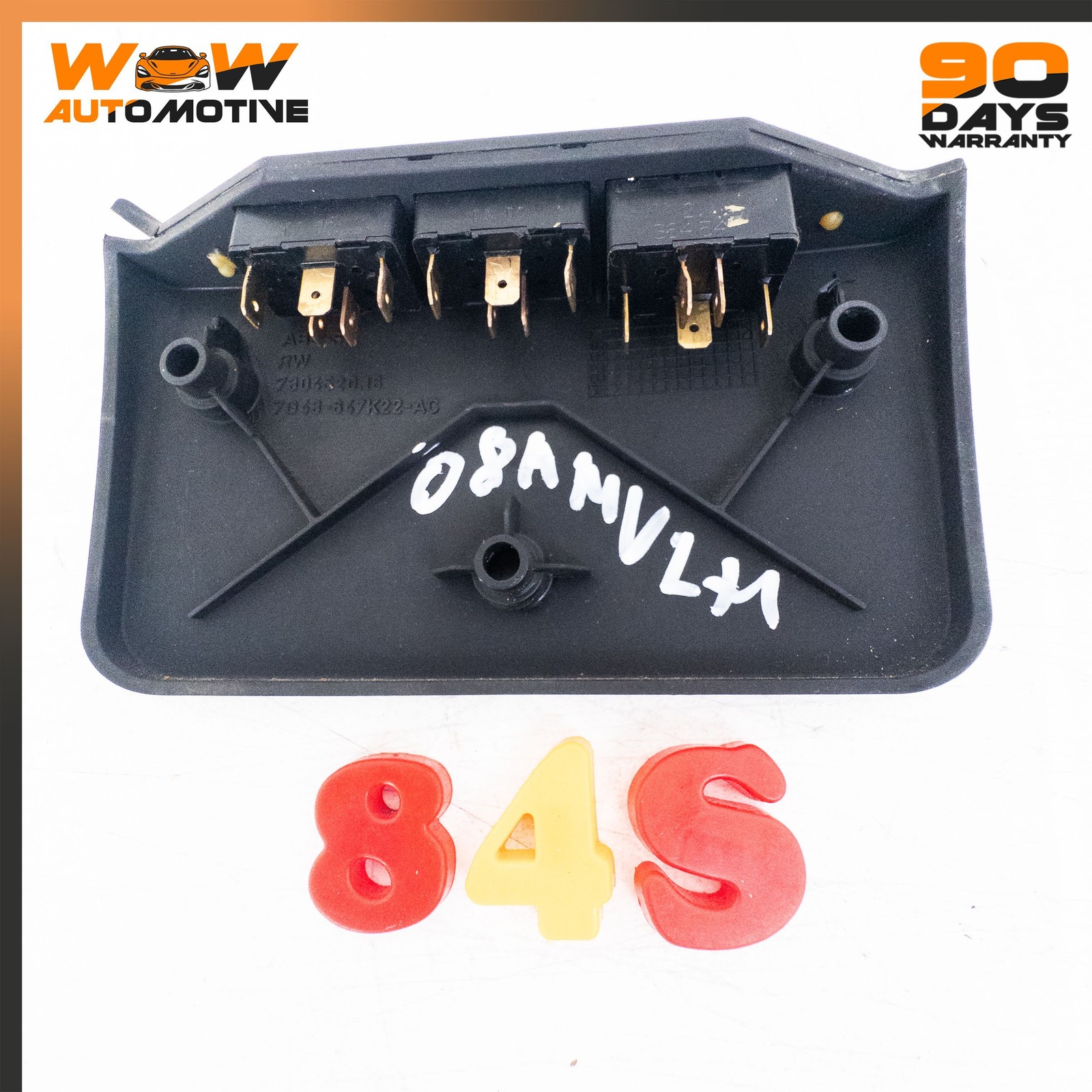 05-16 ASTON MARTIN V8 VANTAGE DB9 FRONT LEFT SEAT LUMBAR REGULATOR SWITCH OEM