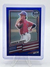2026 Stars & Stripes Andrew Jimenez Blue /299
