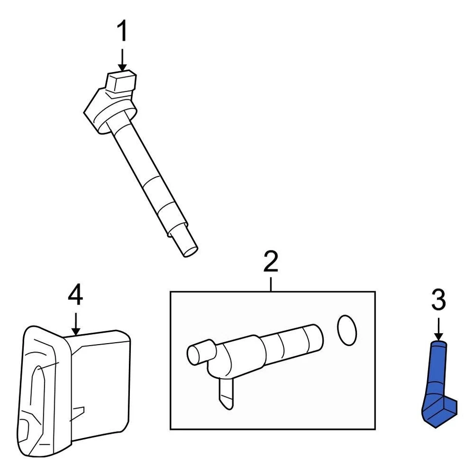 For Toyota Tundra 2007-2021 Toyota 9091905071 Engine Crankshaft Position Sensor - Image 4 of 4