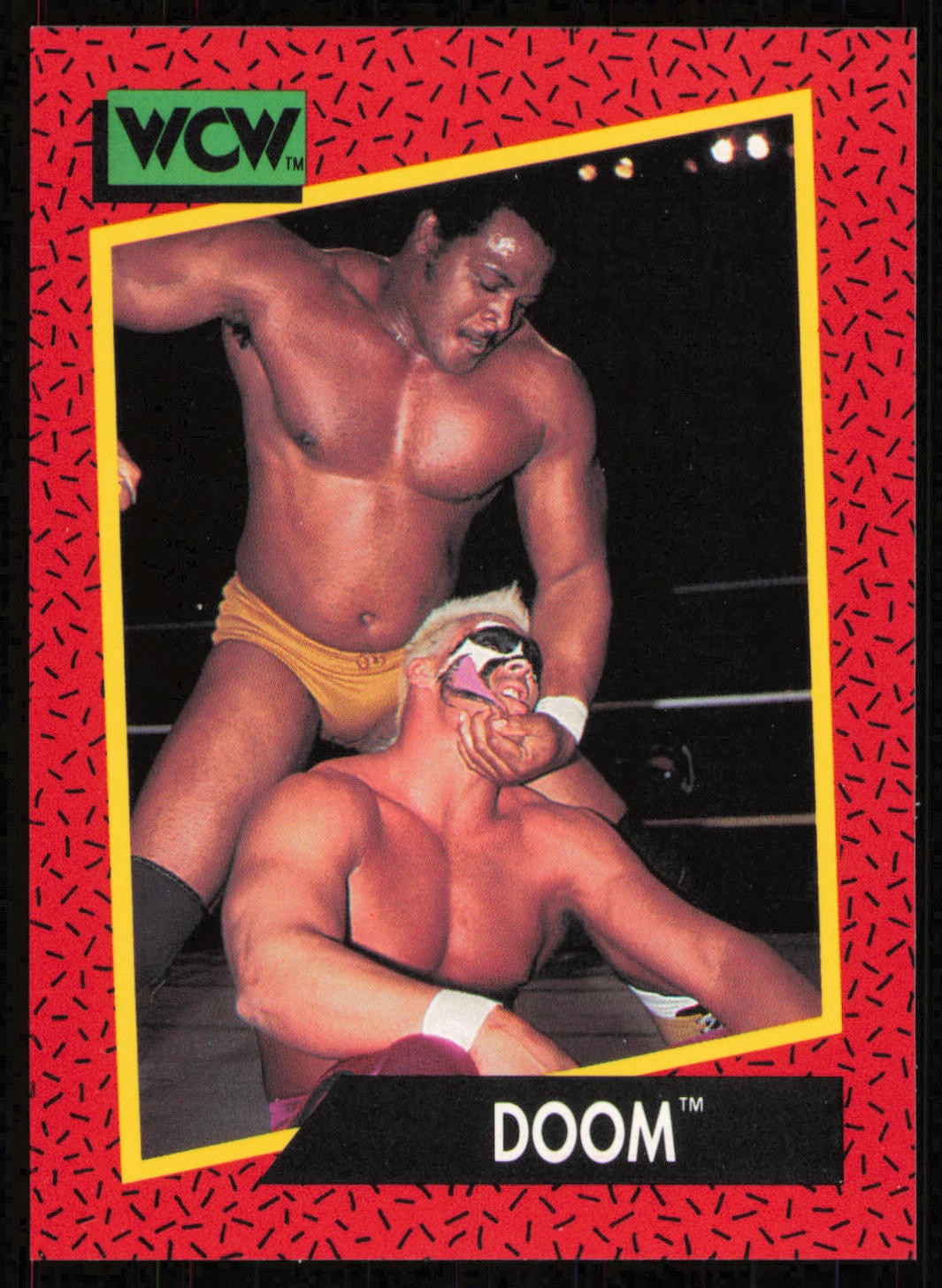 1991 Impel WCW #143 Doom Card