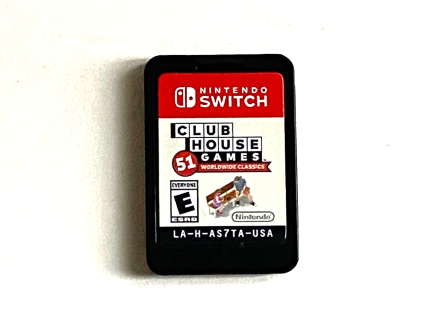 Clubhouse Games 51 Worldwide Classics Nintendo Switch Board Game