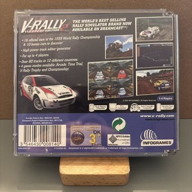 V-Rally 2 Expert Edition | Tested | Sega Dreamcast | Case, Manual & Insert Inc