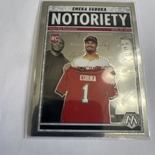 2025 Panini Mosaic - Notoriety Emeka Egbuka #16 (RC)