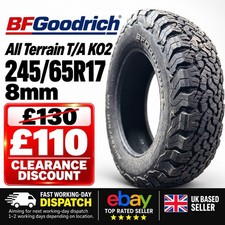 245/65R17 BFGoodrich Baja Champion All Terrain T/A KO2 (8mm Tread)