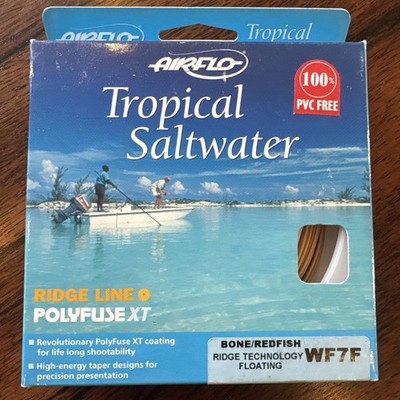 NEW Old Stock Airflo Tropical Saltwater Flyline Bonefish/RedfishWF-7-F Ridgeline