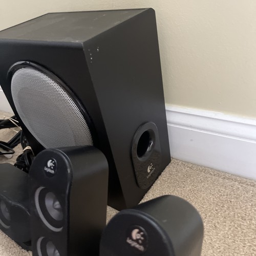 Logitech X-530 Computer Speakers, 5.1 Surround Sound, Tested - 第 6/7 張圖片