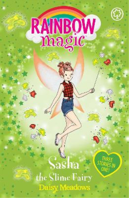 Daisy Meadows Rainbow Magic: Sasha the Slime Fairy (Taschenbuch) Rainbow Magic