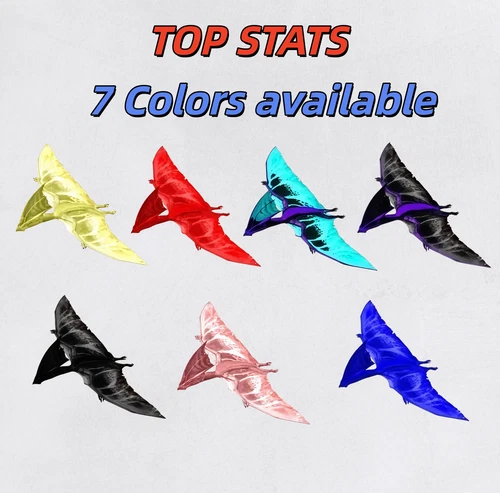 Ark Survival Ascended PVE Tapejara Top Stats PS5/XBOX/PC