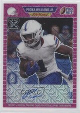 2021 Leaf Pro Set Metal 1989 Pink Mojo /20 Pooka Williams Jr #PA-PWJ Auto 0w8