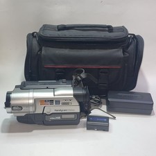 Sony Handycam Camcorder CCD-TRV108 Hi8 8mm Video Camera W/ Charger Tested READ