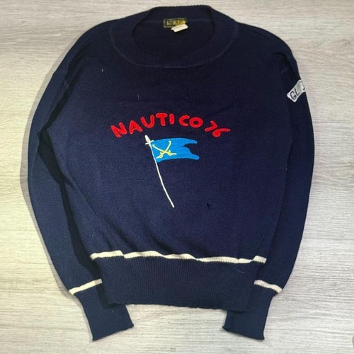 Nautica, Luxury Vintage Designer I.Magnin Nautica Womens Wool Sweater