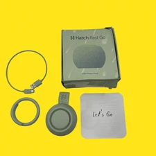 Hatch Rest Go Mint Portable Sound Machine Sleep Soother #5283 z34/2