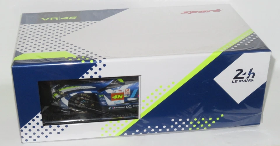 Spark BMW M4 GT3 #46 WRT Le Mans 24H 2024 V. Rossi/A. Al Harthy/M. Martin 1:18 Foto 2 de 4