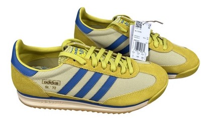adidas SL 72 RS Men s 11 Pure Sulfur / Focus Blue / Powder Yellow JH5101 NWOB
