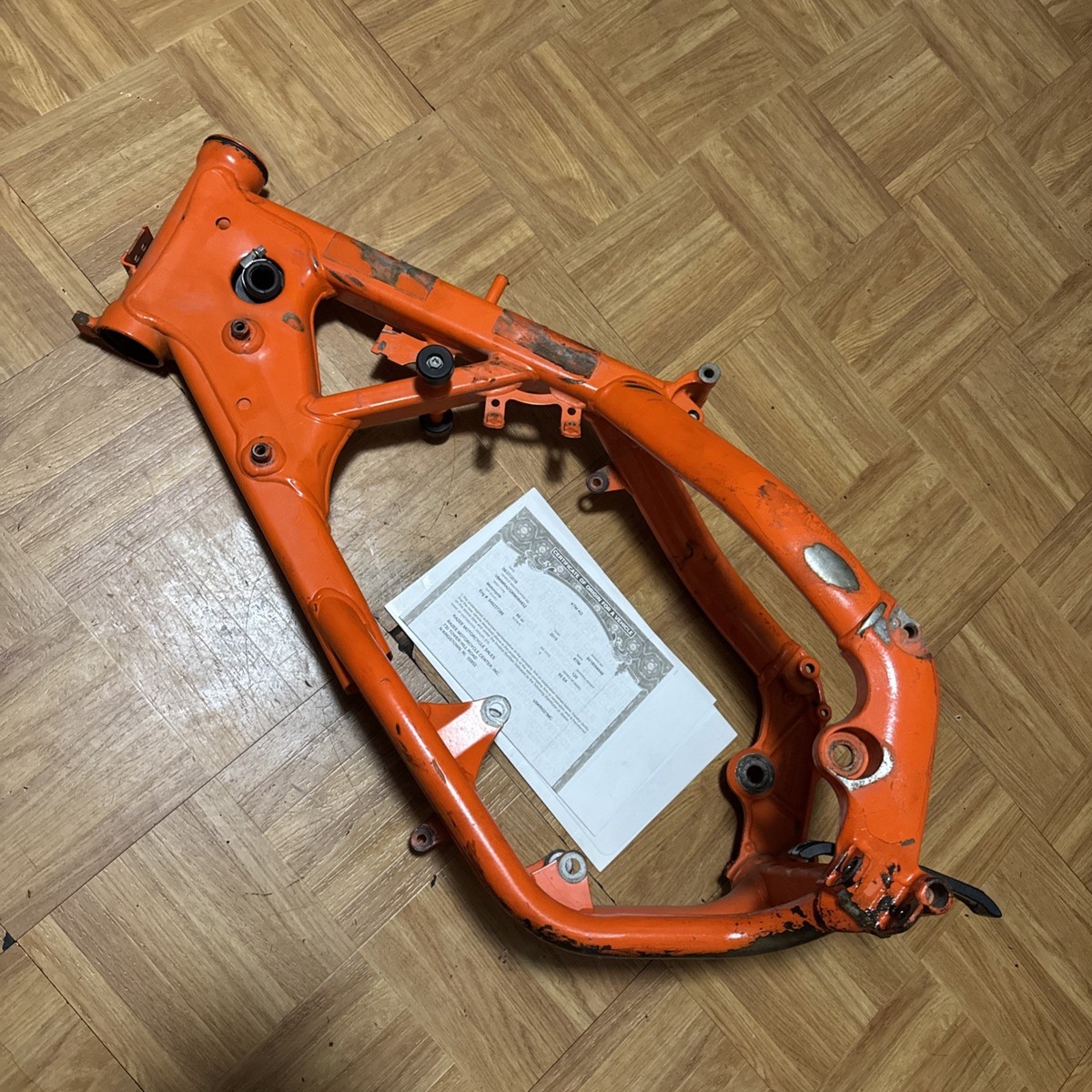 2019 KTM 65SX Main Frame Chassis OEM 46303001300EB Off road 19 65