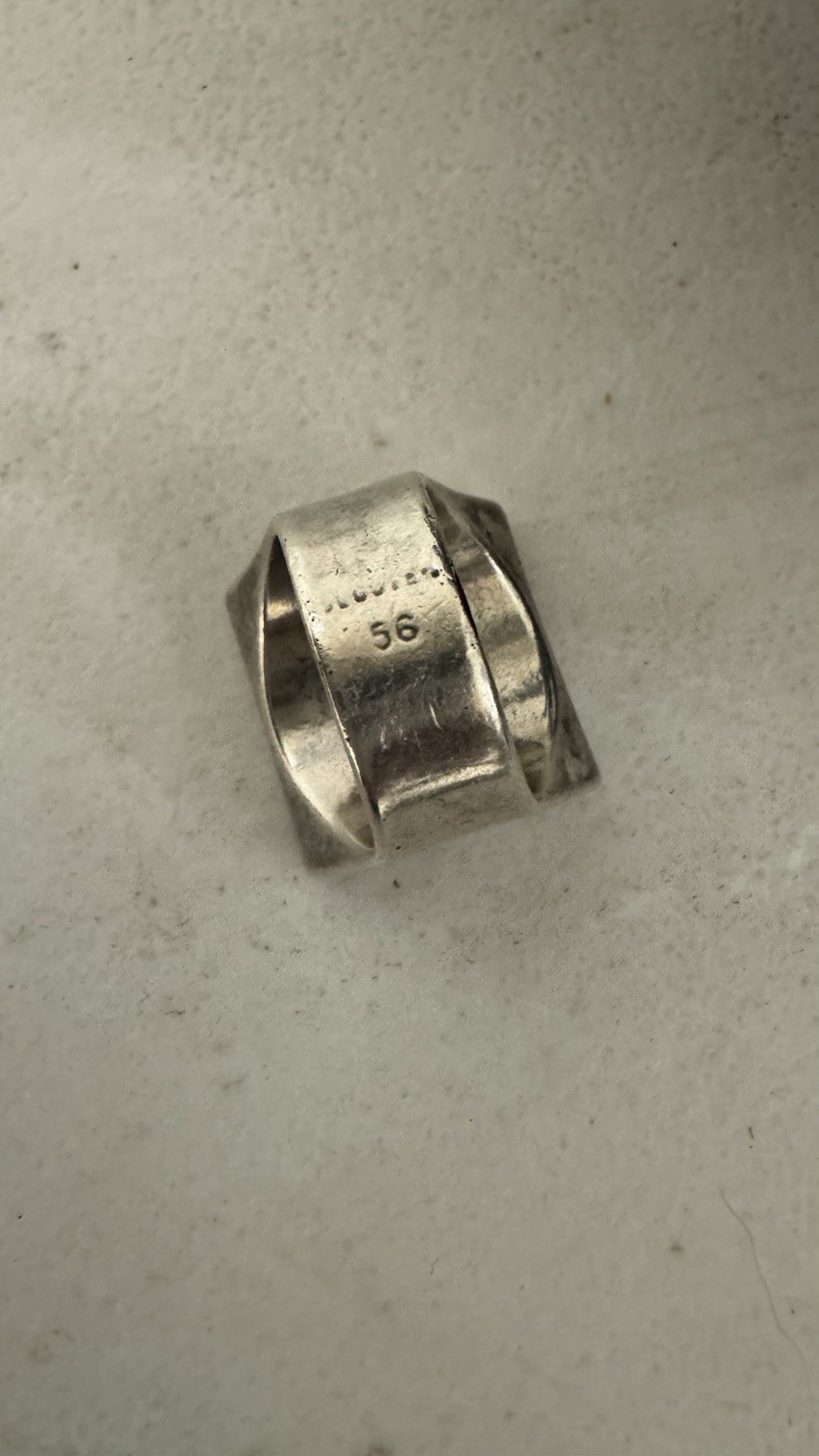 Unisex Solid Sterling Silver Orange Aventurine In… - image 5