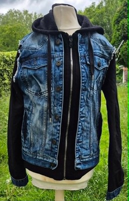 schöne Cipo & Baxx Damen Jeansjacke Gr. S