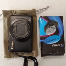 Canon PowerShot G7X Mark I Digital Camera 20.2 MP WIFI ,lens blades are loose